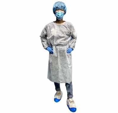 Disposable Anti-Static Flexible Isolation Gown Protective Clothing