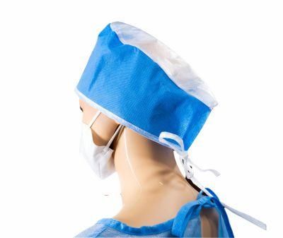 Anti-Slip Disposable Doctor Cap Surgical Doctor Cap for Free Sample