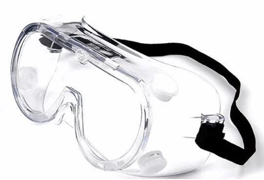 China Industrial Lab Anti Splash Saliva Virus Fog Medical Enclosed Safety Goggles, Protective Eye Safety Glasses Goggle Clear