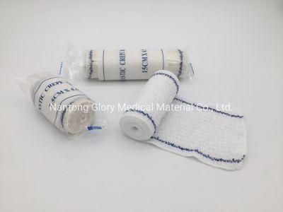 Medical Supply Wound Surgical High Quality Elastic Cotton Crepe Bandage