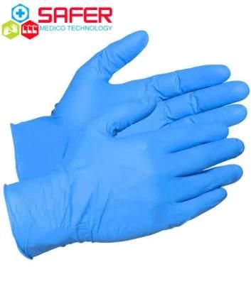 High Quality Disposable 3.5 Mil Nitrile Gloves for Hospital Using