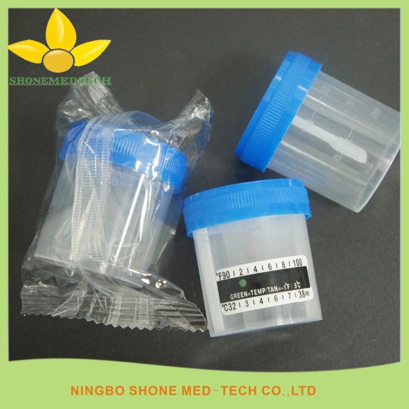 Medical Urine Cup with Temper Strip