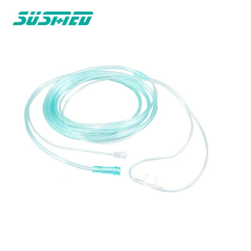 Disposable Medical Colored Nasal Oxygen Tube