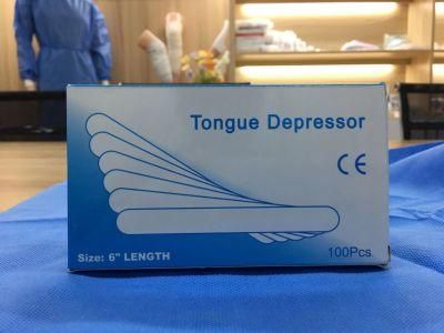 Disposable Wooden Tongue Depressor
