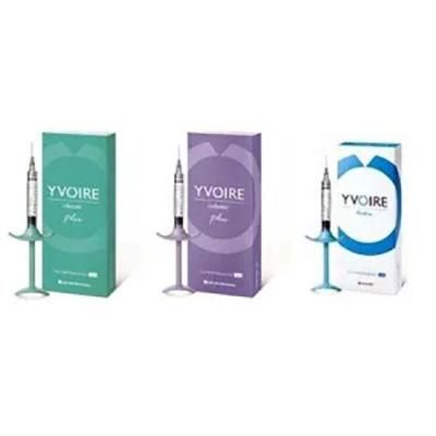 Korea Hot Selling Yvoire Face Augmentation Injection 1.1ml Classic Volume Contour Resist Wrinkle Filler