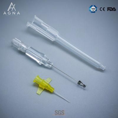 Medical Instruments Y Type IV Catheter Intravenous Catheter for Safety Injection FDA/CE/ISO Approved Safety IV Catheter