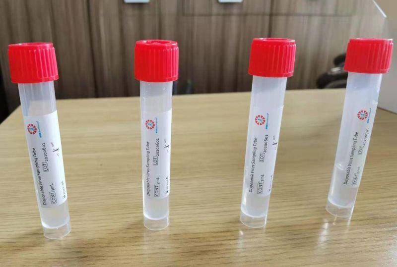 Disposable Virus Sampling Collection Swab Tube for Influenza, Bird Flu, Hpv, Hand-Foot-Mouth Disease, Measles