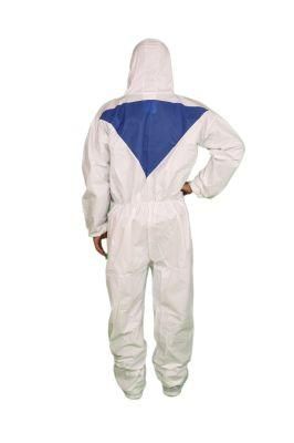 Made in China Type 5-6 Microporous SMS Combined Industrial Protective Safety Clothing