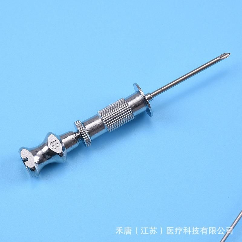 Stainless Steel Orthopedic Bone Puncture Needle Sternal Puncture Needle Bone Marrow Puncture Needle 12#16#18