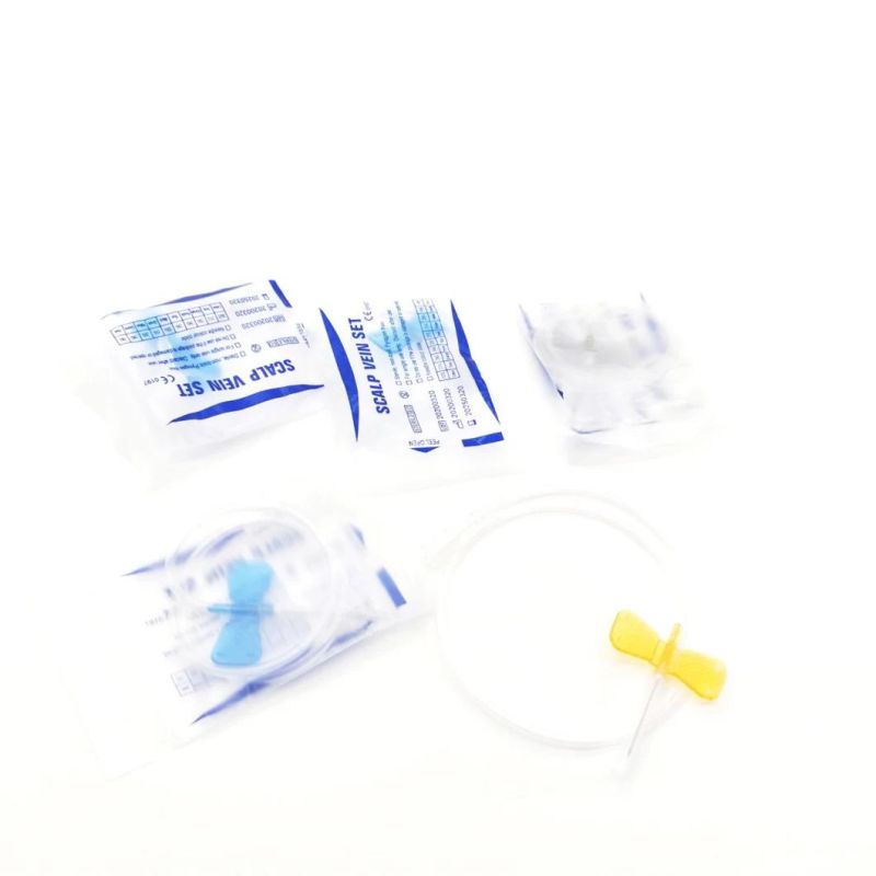 Scalp Vein Set with Double Wings, Luer Slip