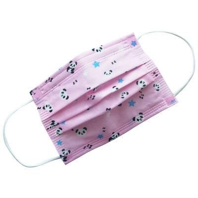 Manufacturer Medical 3 Layers Nonwoven High Filtration Anti-Splash Fashionable Cute Printings Workshop Disposable Surgical Mask