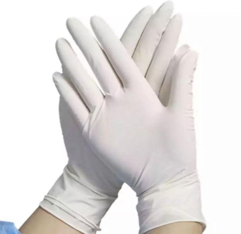 China Factory Direct Sales Disposable Medical Non Sterile Latex Gloves Surgical Powder Free