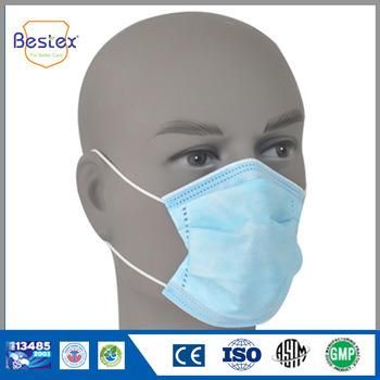3ply Non Woven Earloop Disposable Surgical Face Mask (FM-33PEC)