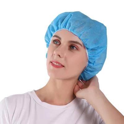 Customized Disposable Men Made PP Nonwoven Bouffant Cap