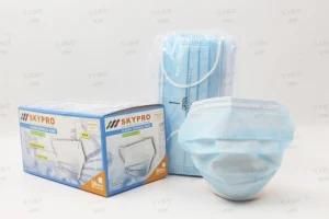 Spro Medical ASTM FDA Approval Disposable 3ply Earloop Surgical CE FFP2 Blue Face Mask for Adult China Medical Supply