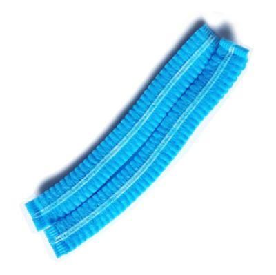 High Quality Bouffant Genera Mob Sleeping Hair Nets Cap, Disposable Nonwoven Hairnet
