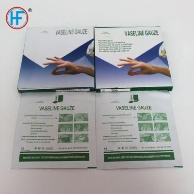 Mdr CE Approved Manufacturer Medical Vaseline Gauze for Surface Wounds and Burns