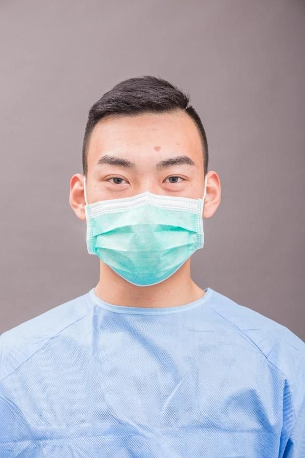 Custom Medical Surgical Hospital Disposable 3ply Face Mask