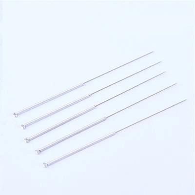 High Quality Disposable Sterile Silver Wire Handle Acupuncture Needles with Plastic Bag Packing