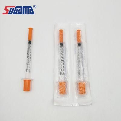 Disposable Medical Free Types of Insulin Syringe Needle 1ml FDA