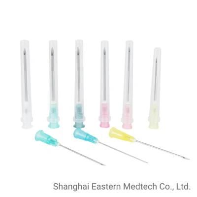 CE&ISO Certificated 6: 100 Luer Hub Disposable Standard Hypodermic Needle