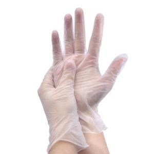 Leather Plastic Exam Hand Gloves Medical