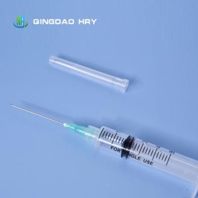 Professional Factory of Disposable Sterile 5ml Syringes for Vaccine Injection CE FDA 510K and ISO