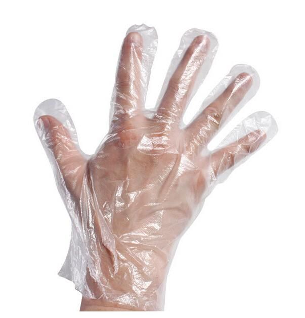 Disposable Plastic PE Gloves (HYKY-05411)