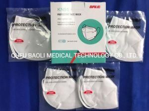 CE Certificated Newlison with Valve PPE White List Masarilas Con Repuesta Filter KN95 Mask