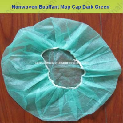 Ly Disposable Transparent PP Nonwoven Round Bouffant Caps