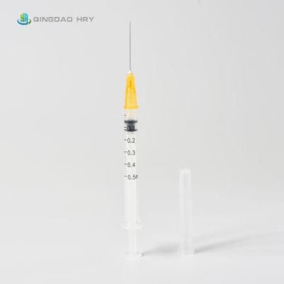 Medical Auto Disable Disposable Syringes with FDA CE ISO 510K 0.5ml -10 Ml