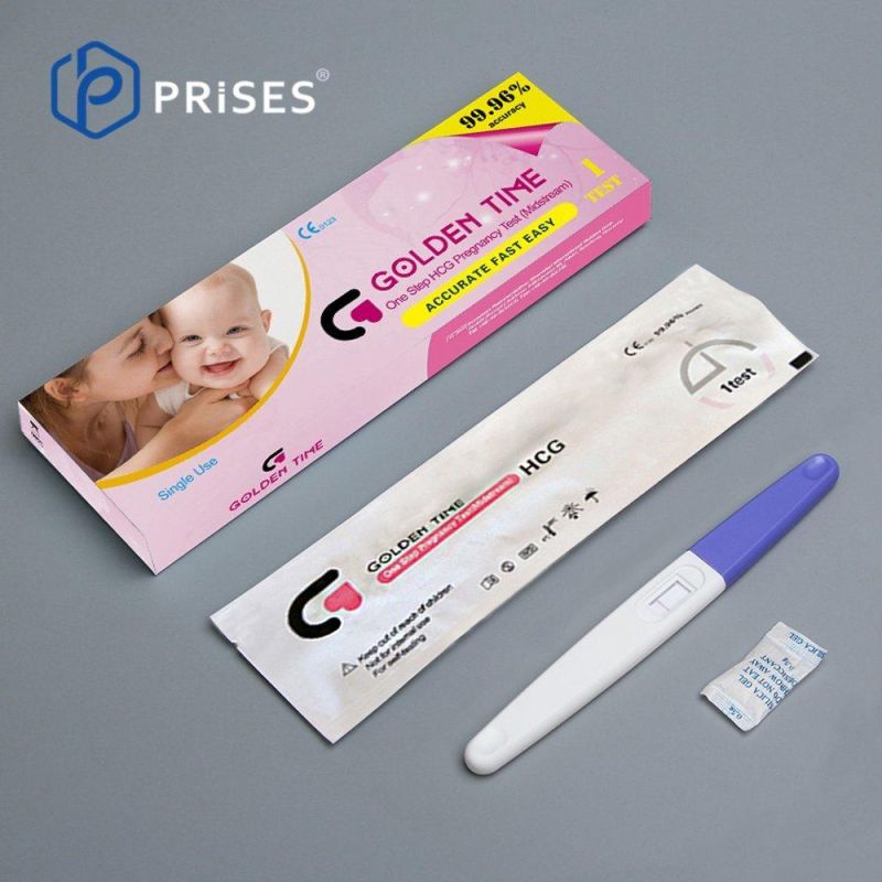 Pregnancy Test Midstream CE ISO Approved HCG Pregnacy Test