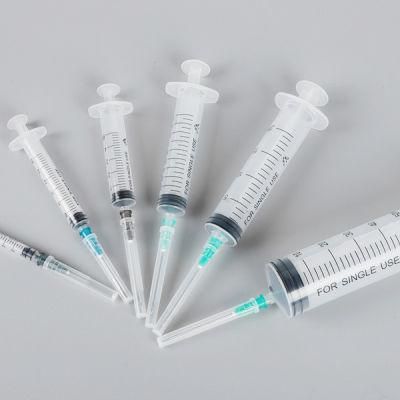 Medical Auto Disposable Syringe with Needle