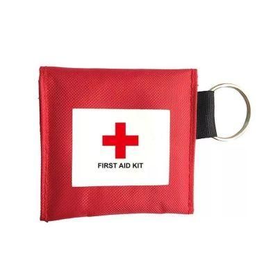 CPR Face Shield Nylon Bag CPR Mask Key Chain