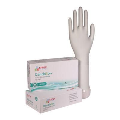 Disposable Vinyl Blended Gloves Powder Free Clear with Cheap Price