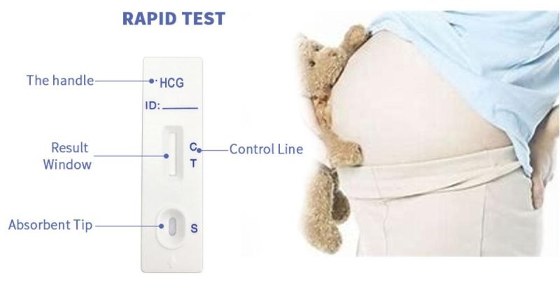 OEM Service HCG Pregnancy Rapid Test for Home Usea