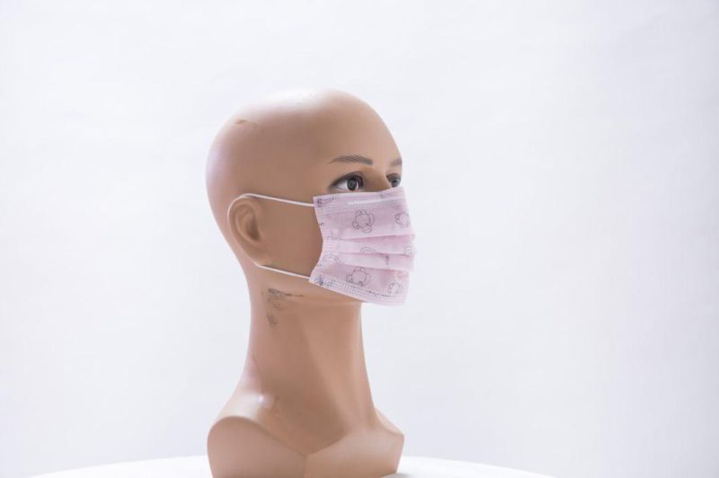 Breathable Nonwoven Face Mask One Time Use Face Mask