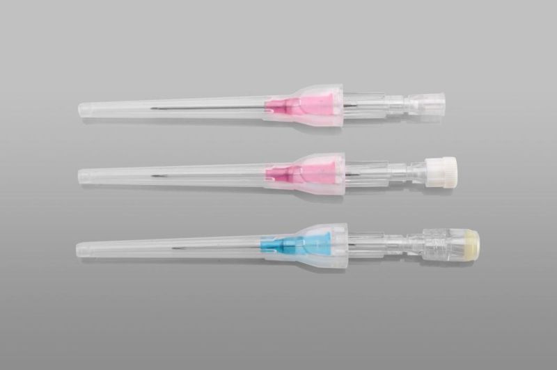 Different Colors of Disposable Medical IV Cannulas