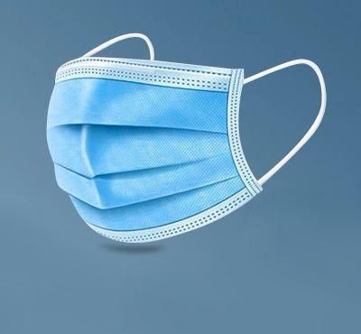 Meltblown Nonwoven Disposable 3ply Medical Surgical Face Mask with Earloop
