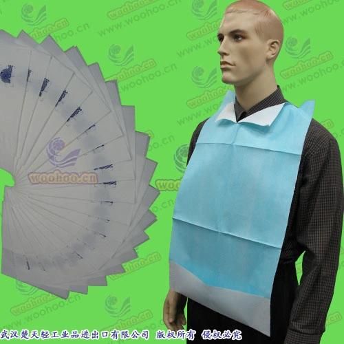 Disposable PE+T Dental Bib