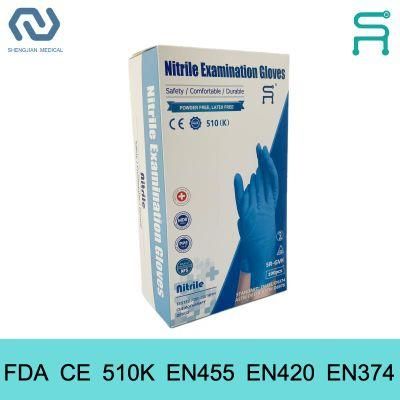 Better Protection CE FDA Disposable Nitrile Examination Gloves with Multicolor