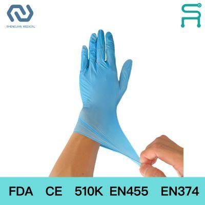 Nitrile/Vinyl Gloves Powder Free FDA CE Disposable Nitrile Blend Gloves