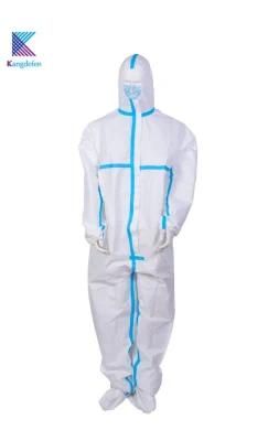Tear-Resistant Isolation Gown Suit Coverall Disposable Protective Clothing
