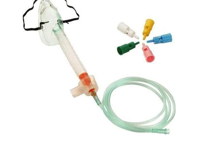 Disposable High Quality Medical Oxygen Concentration Adjustable Venturi Mask ISO13485 CE FDA