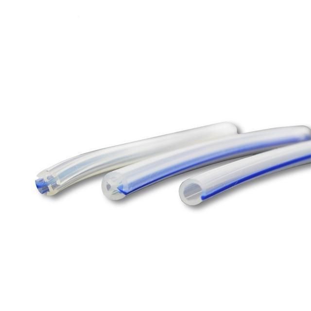 Disposable Medical Grade Silicone Drainage Chest Tube Perforated and Printed