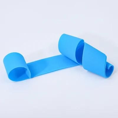 Disposable Medical Blue Blood Elastic Surgical Soft Tourniquet Band