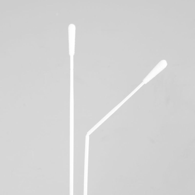 Medical Supply Test Kit Disposable Sampling Sterile Flocked Nasal Swab Virus Collection Swab