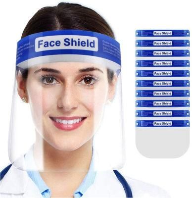 Cheap Price Disposable Anti-Fog Protective Face Shield Acrylic Face Masking Medical Anti Fog Full Face Shields in Stock