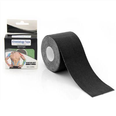 Hot Sale 5cm*5m Shoulder Back Muscles Joints Sports Tape Muscle Bandage Color Box Package