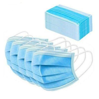 3ply Non Woven Disposable Children Face Masks Kids Surgical Blue Face Mask for Hospit